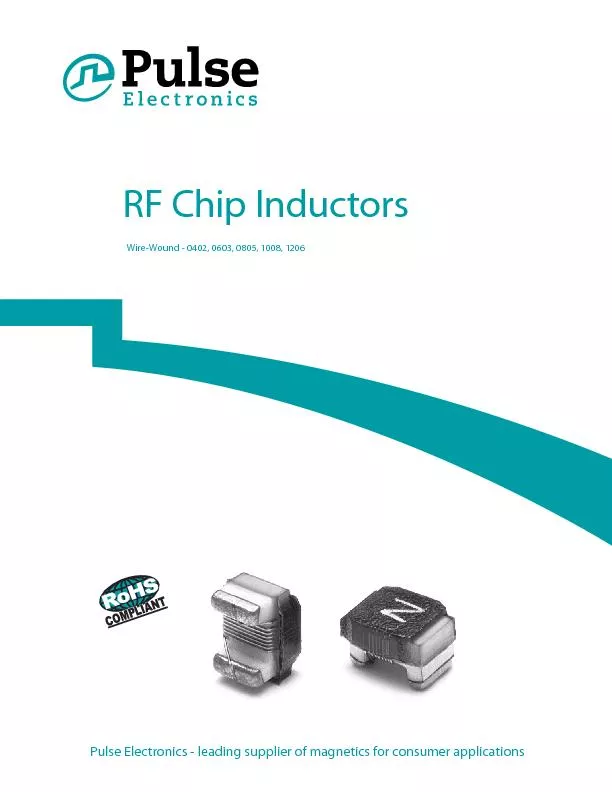RF Chip Inductors