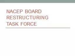 NACEP Board Restructuring