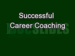 Successful Career Coaching
