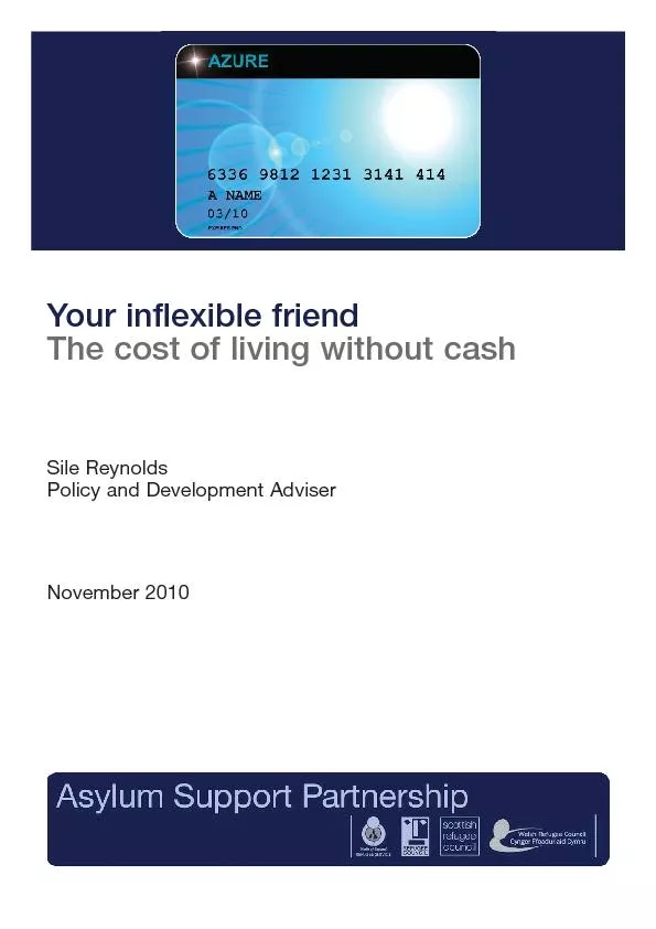 Your inflexible friendThe cost of living without cash