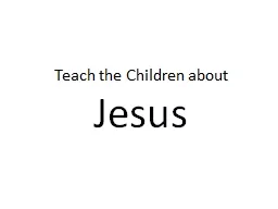 Teach the Children about