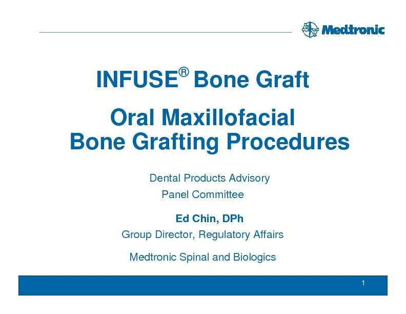 2Bone Graft FDA Panel Presentations