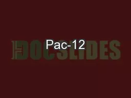 Pac-12