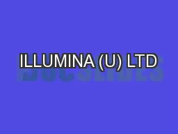 ILLUMINA (U) LTD