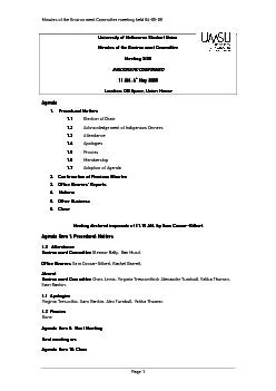 Minutes of the Environment Committee meeting held 04-05-09 Page 1 
...