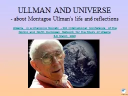 ULLMAN AND UNIVERSE
