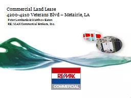 Commercial Land Lease