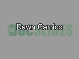 Dawn Carrico