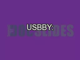 USBBY: