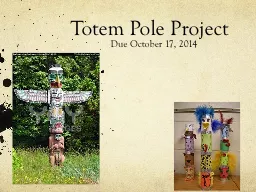 Totem Pole Project