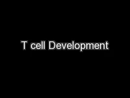 T cell Development