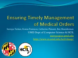 Ensuring Timely Management of Medical Orders