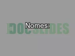 Nomes: