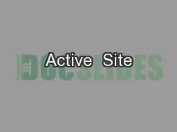 Active  Site