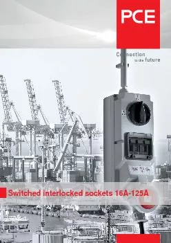 Switched interlocked sockets 16A-125A