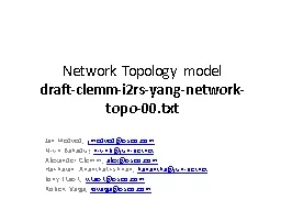 Network Topology model