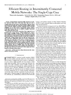IEEE/ACMTRANSACTIONSONNETWORKING,VOL.16,NO.1,FEBRUARY2008algorithmsina