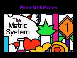 Metric Math Masters