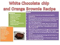 White Chocolate chip