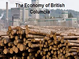 The Economy of British Columbia