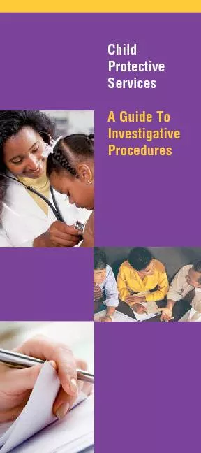 Child Protective A Guide To Investigative