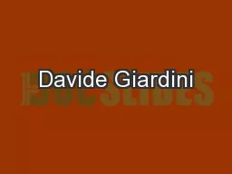 Davide Giardini