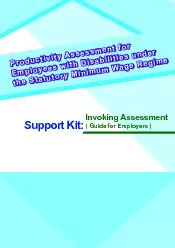 Invoking Assessment( Guide forEmployers )