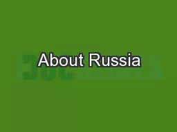 About Russia