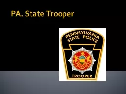 PA. State Trooper