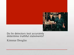 Do lie detectors test accurately
