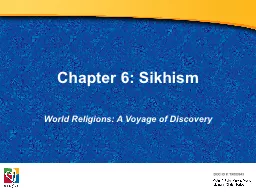 Chapter 6: Sikhism
