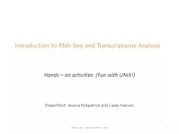 Introduction to RNA-