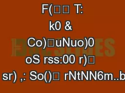 F( T:
k0 & Co)uNuo)0 oS rss:00 r) (0: sr) ,: So() rNtNN6m..bbb
Nr