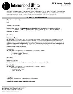 H-1B Itinerary Example Updated 10/2014(Department Letterhead)   Use th
