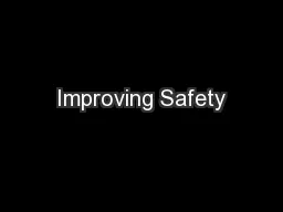 Improving Safety