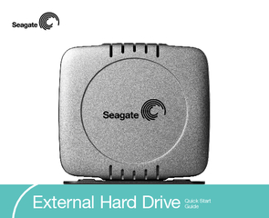 External Hard Drive Quick Start Guide  Your new Seagat