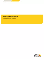 Wide Dynamic Range Challenges and solutions Whitepaper