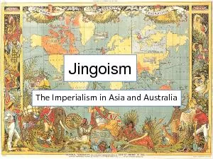The Imperialism in Asia and Australia