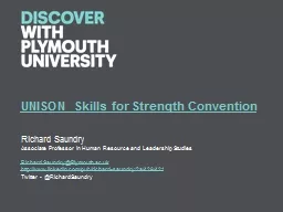 UNISON Skills for Strength Convention