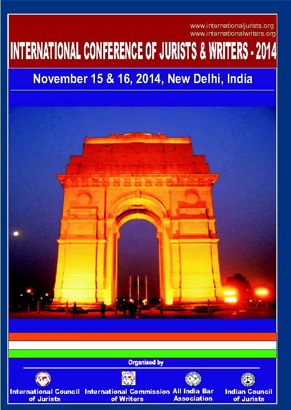 November 15 & 16, 2014, New Delhi, India
