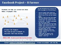 Facebook Project