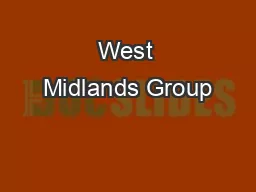 West Midlands Group