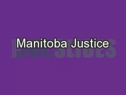 Manitoba Justice