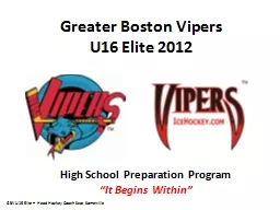 Greater Boston Vipers