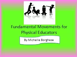 Fundamental Movements for Physical Educators