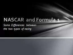 Some Differences between the two types of racing