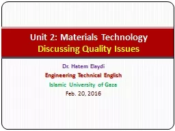 Dr. Hatem Elaydi