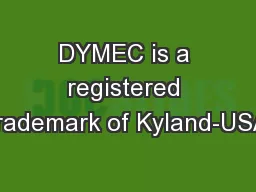DYMEC is a registered trademark of Kyland-USA