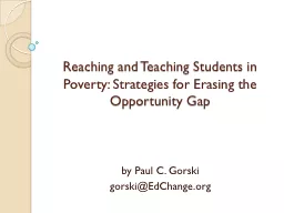 Reaching and Teaching Students in Poverty: Strategies for E