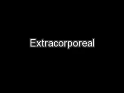 Extracorporeal